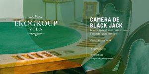 Camera de Black Jack: Salonul diplomatic exclusivist pentru experiențe private și producții de lux